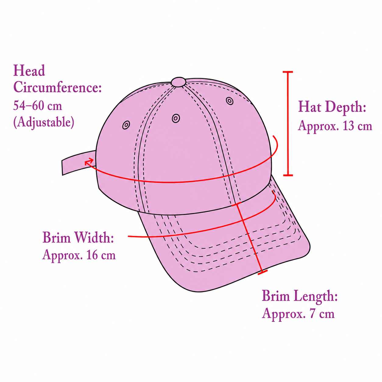 Custom Pet Portrait Embroidered Baseball Cap – Personalized Pet Face Hat with Name