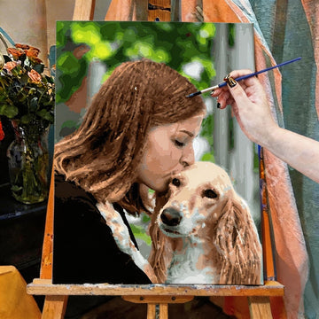 Paint My Pet by Numbers - Personalized Pet Portraits