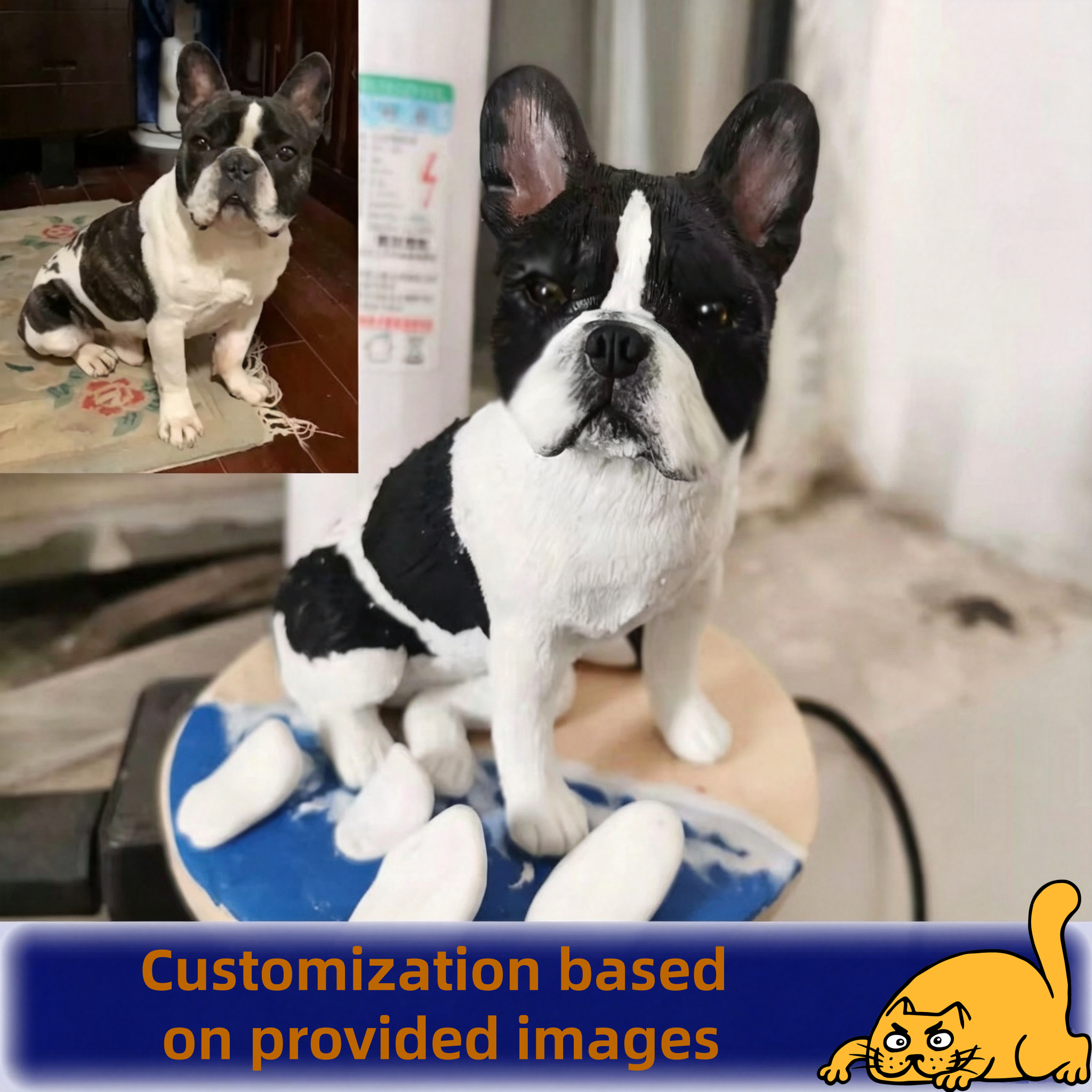 Customized polymer clay ornaments