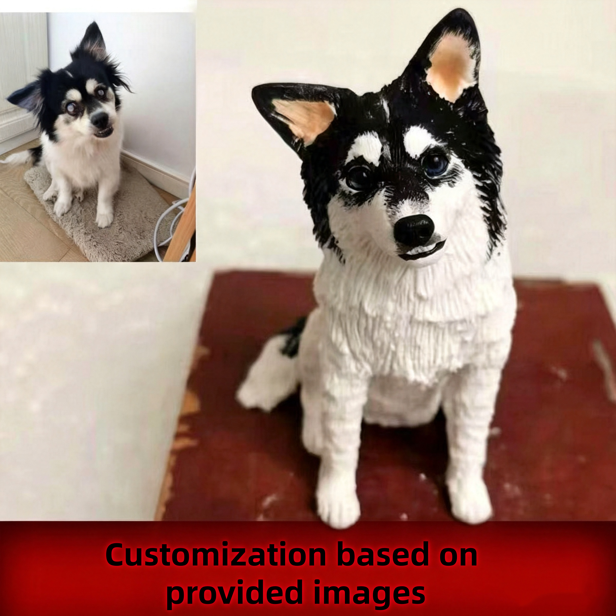 Customized polymer clay ornaments