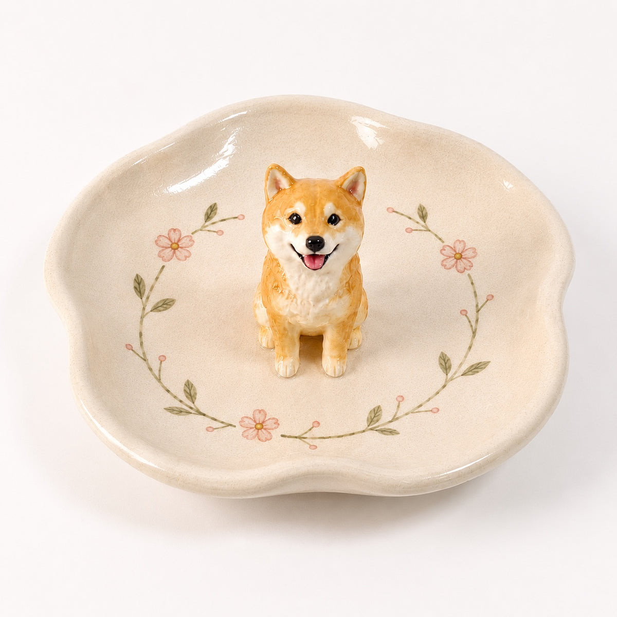 Custom 3D Pet statue Jewelry ring dish