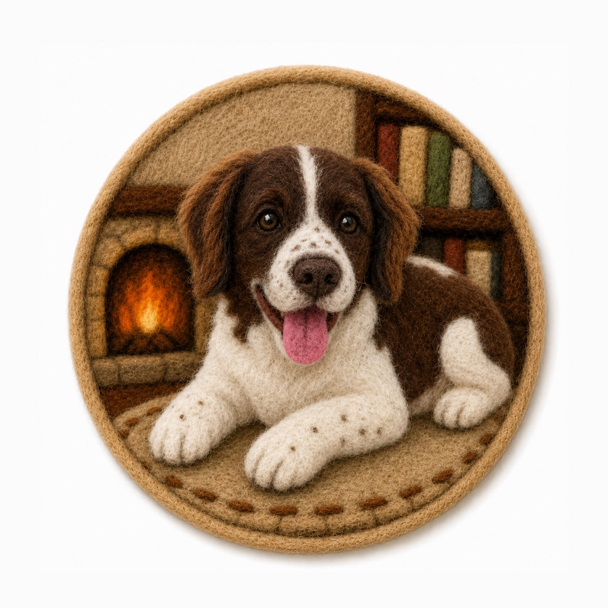 Custom Pet Wool Felt Fridge Magnet