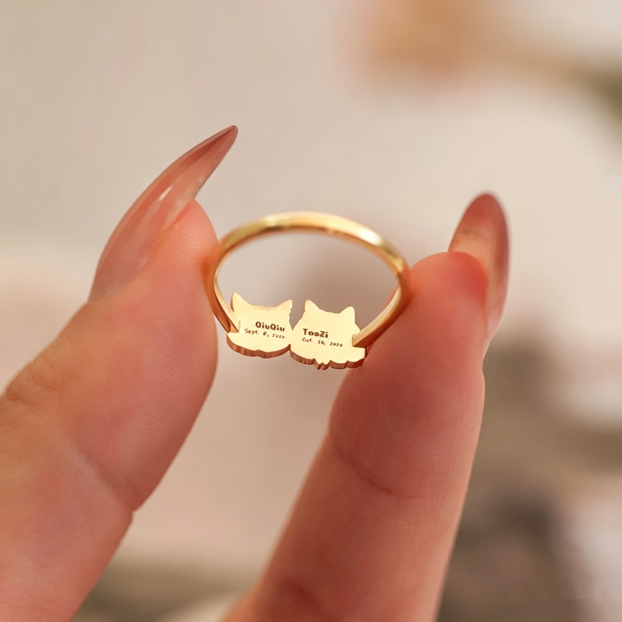 Custom pet rings