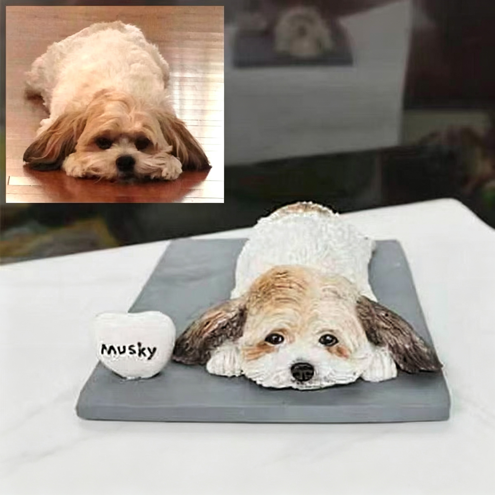 Customized polymer clay ornaments