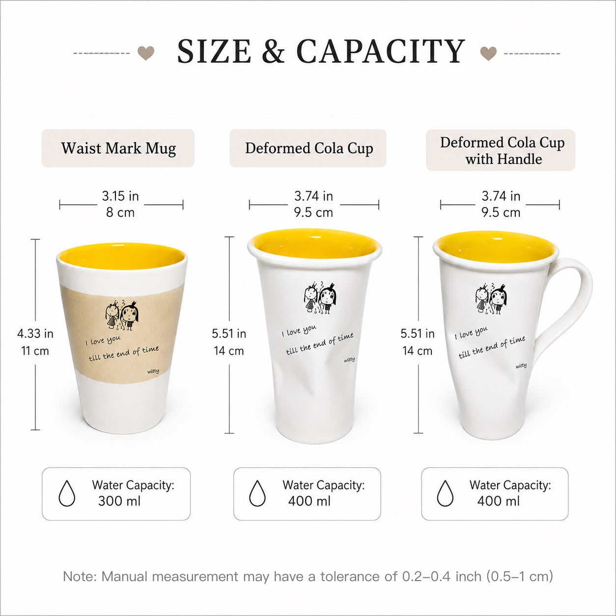 Custom Handwritten Letter Ceramic Mug – Personalized Handwriting & Artwork