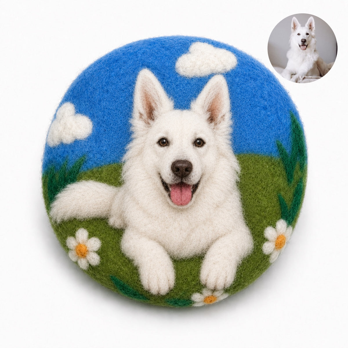 Custom Pet Wool Felt Fridge Magnet