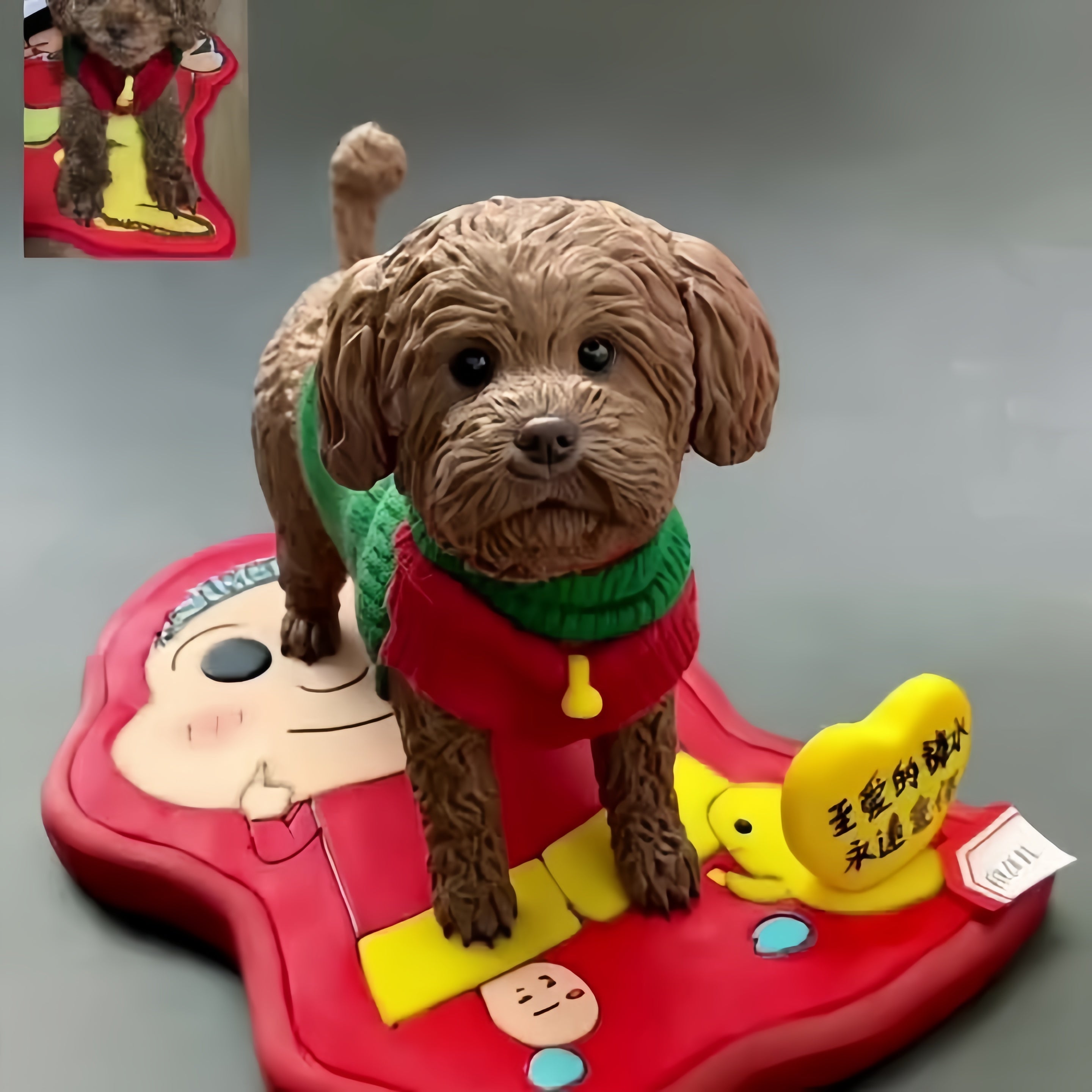 Customized polymer clay ornaments
