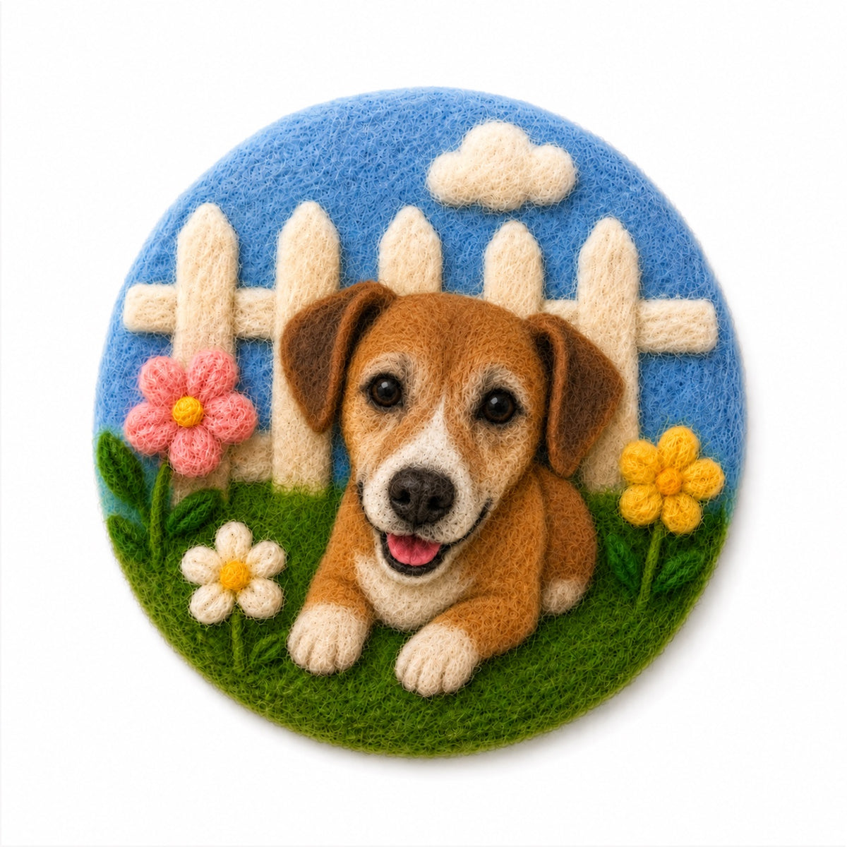 Custom Pet Wool Felt Fridge Magnet