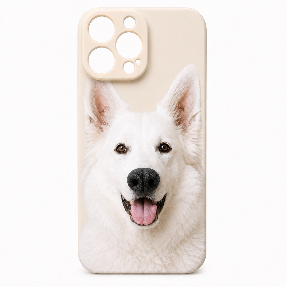 Custom Pet Portrait 3D Silicone Nose Phone Case