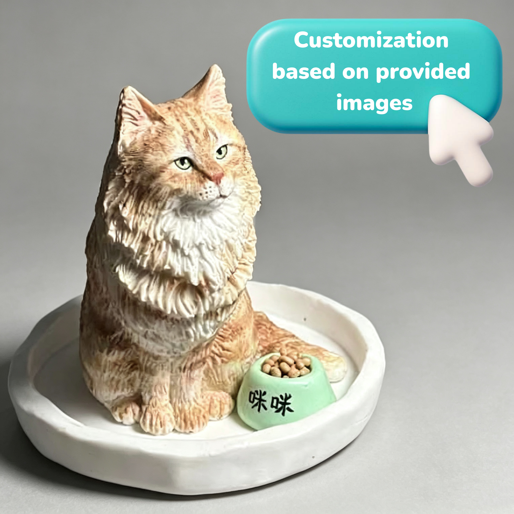 Customized polymer clay ornaments