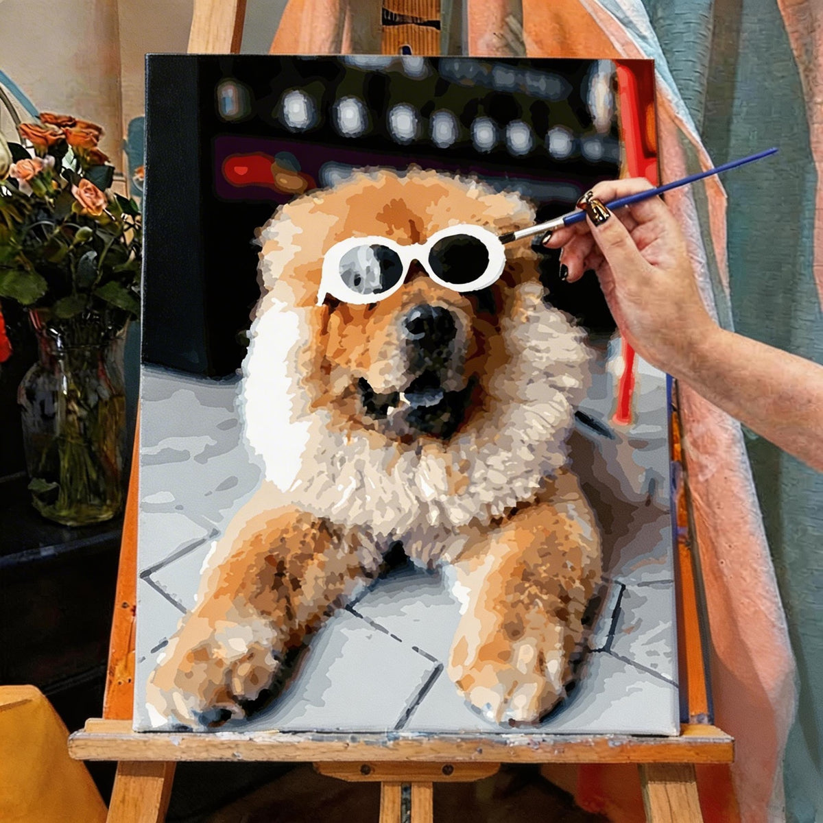 Paint My Pet by Numbers - Personalized Pet Portraits