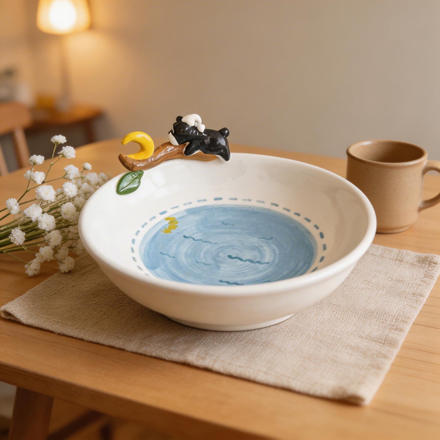 Custom Pet 3D Moon Plate