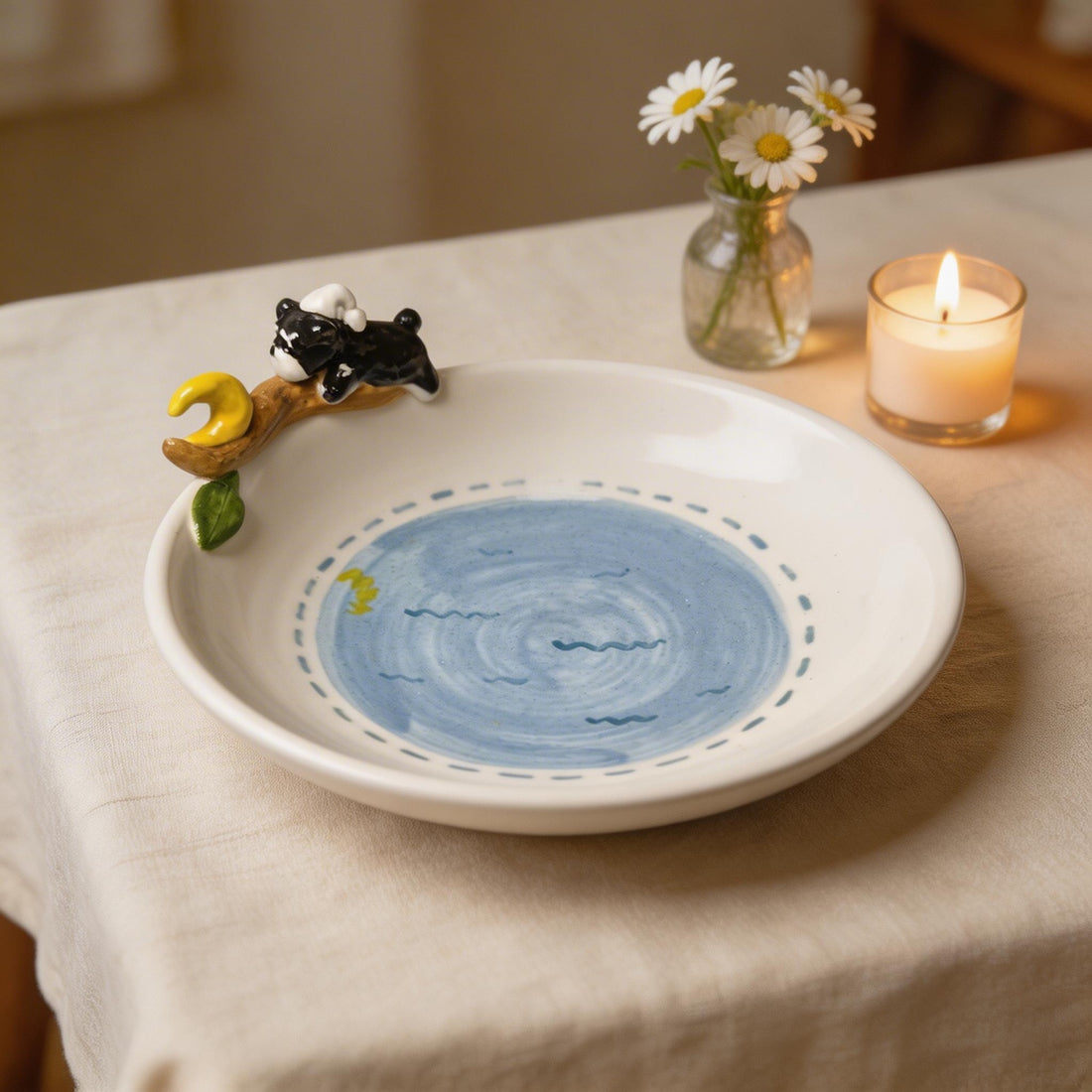 Custom Pet 3D Moon Plate