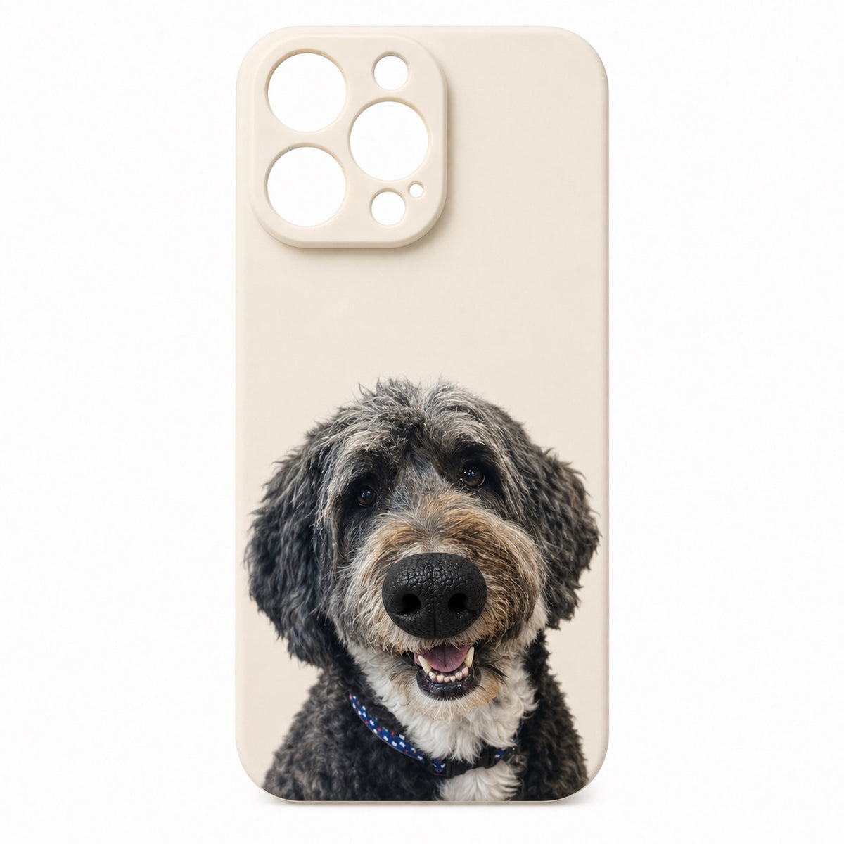 Custom Pet Portrait 3D Silicone Nose Phone Case