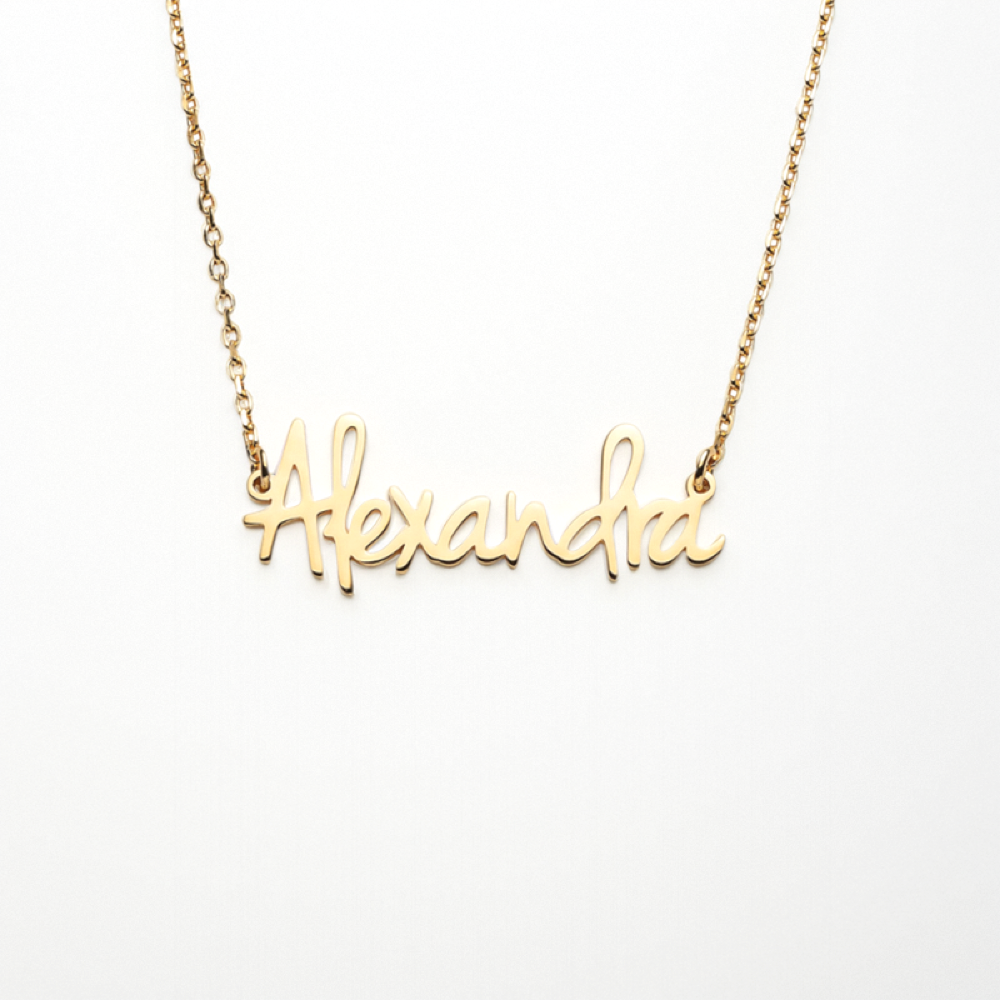 Full Silver - Name Necklace