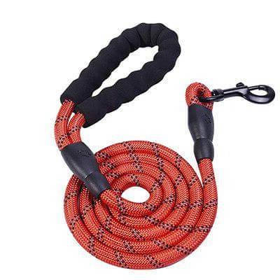 Heavy-Duty Reflective Dog Leash – Durable, Comfortable, and Safe for All Dog Sizes
