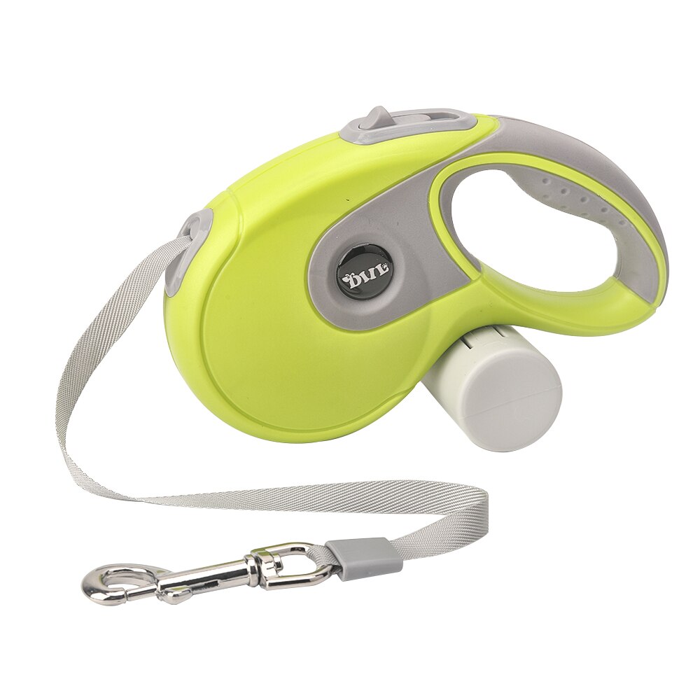 5M Retractable Dog Leashes Automatic Extending Nylon Walking Pet Dog Lead Leash 