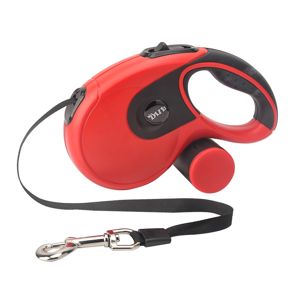 5M Retractable Dog Leashes Automatic Extending Nylon Walking Pet Dog Lead Leash 