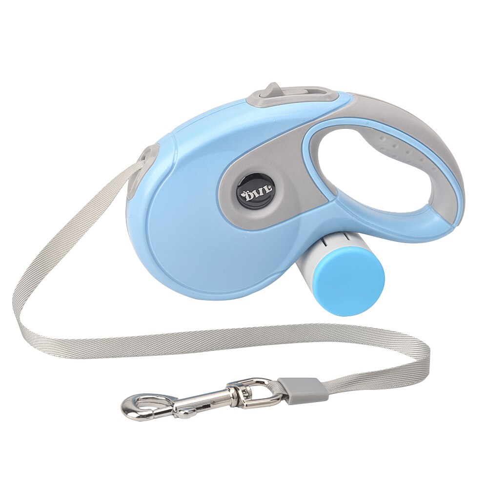 5M Retractable Dog Leashes Automatic Extending Nylon Walking Pet Dog Lead Leash 