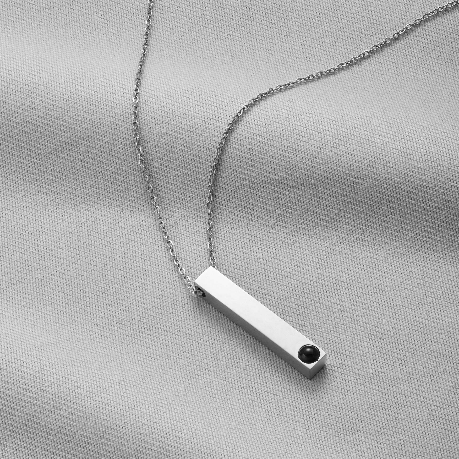 Handmade Personalized Projection Pillar Necklace